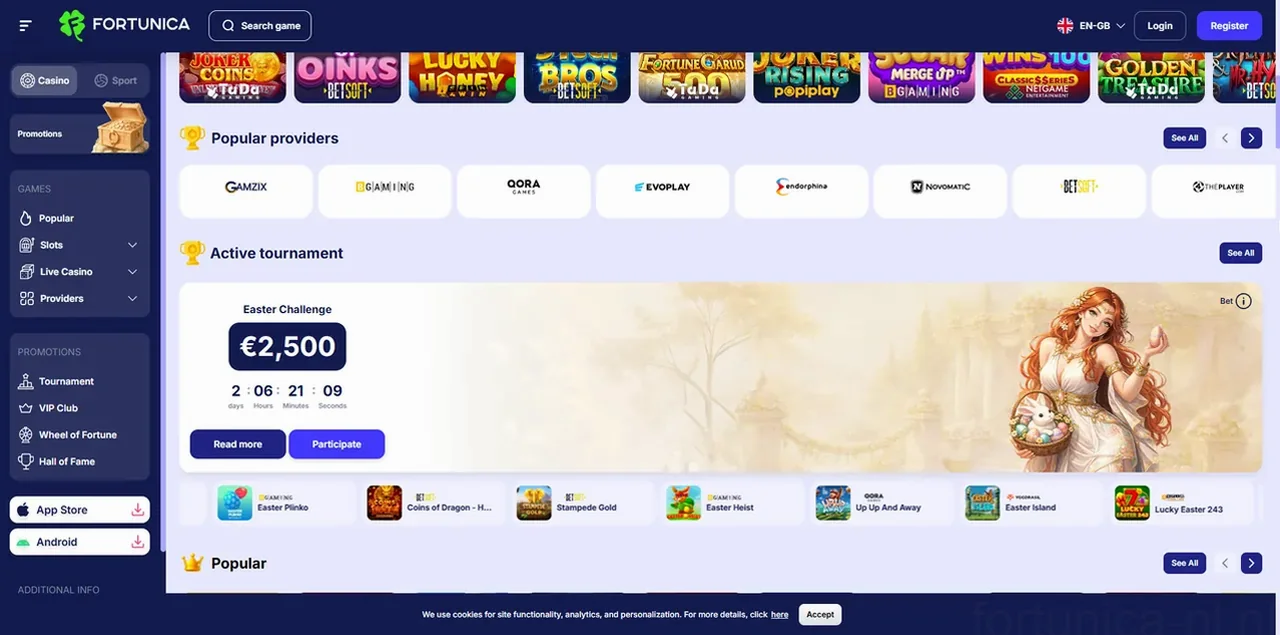 Fortunica Casino Casino